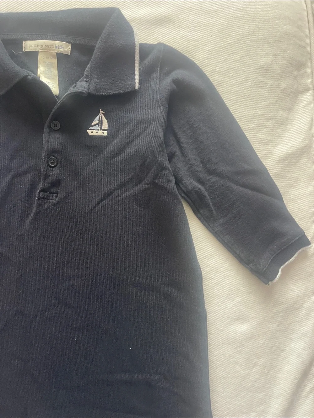 Pottery Barn Kids soft navy